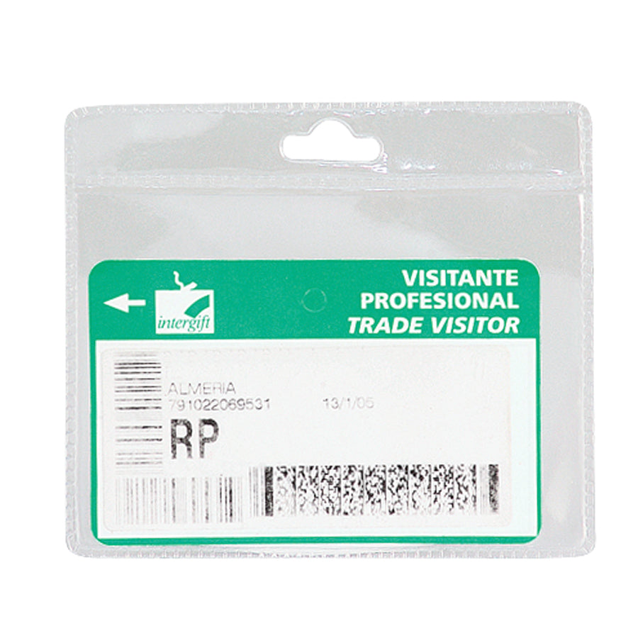 Porta-Credencial Horizontal de PVC